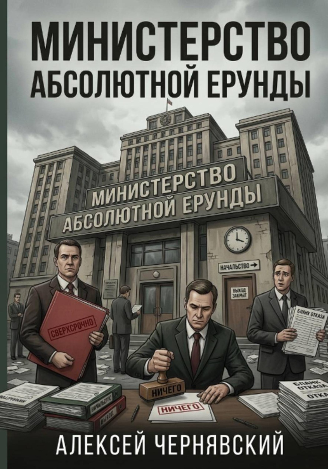 Обложка книги «Министерство абсолютной ерунды»