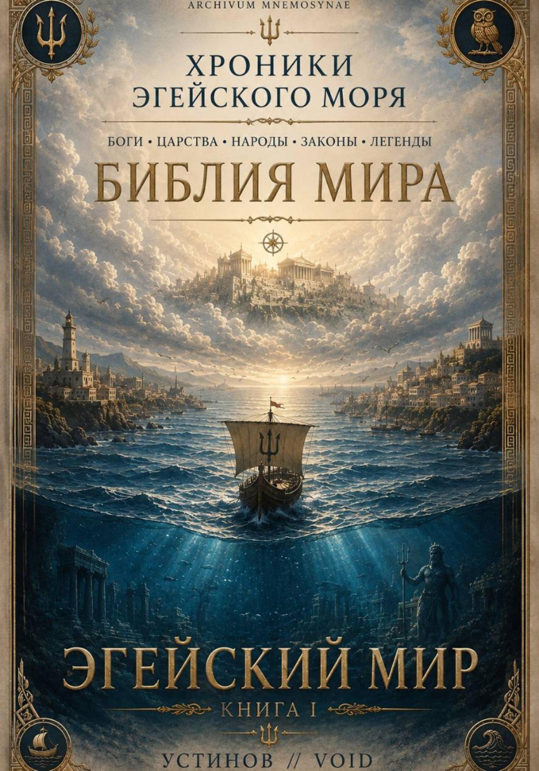 Обложка книги «БИБЛИЯ МИРА ЭГЕЙСКИЙ МИР КНИГА I»
