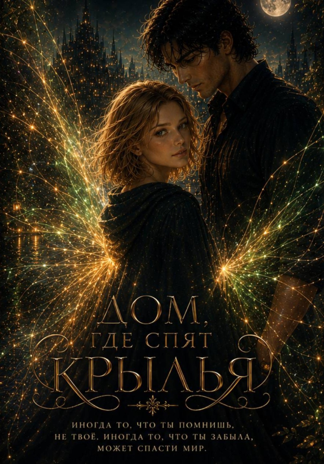 Обложка книги «Дом, где спят крылья»