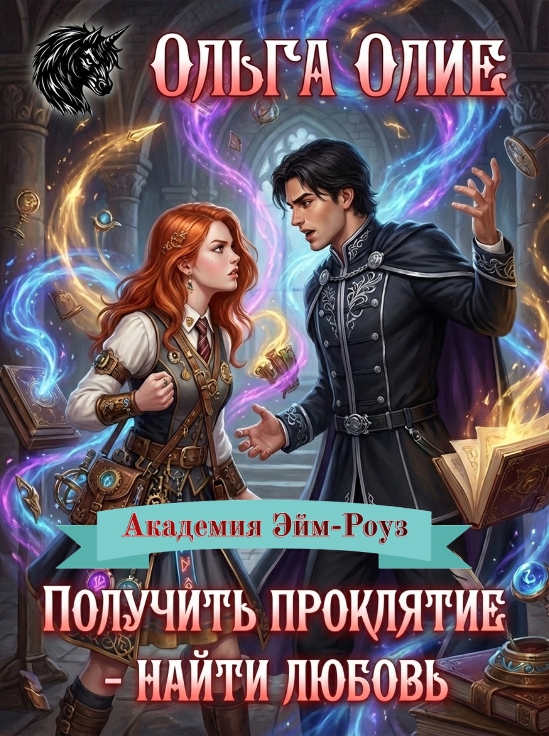 Обложка книги «Получить проклятие – найти любовь»