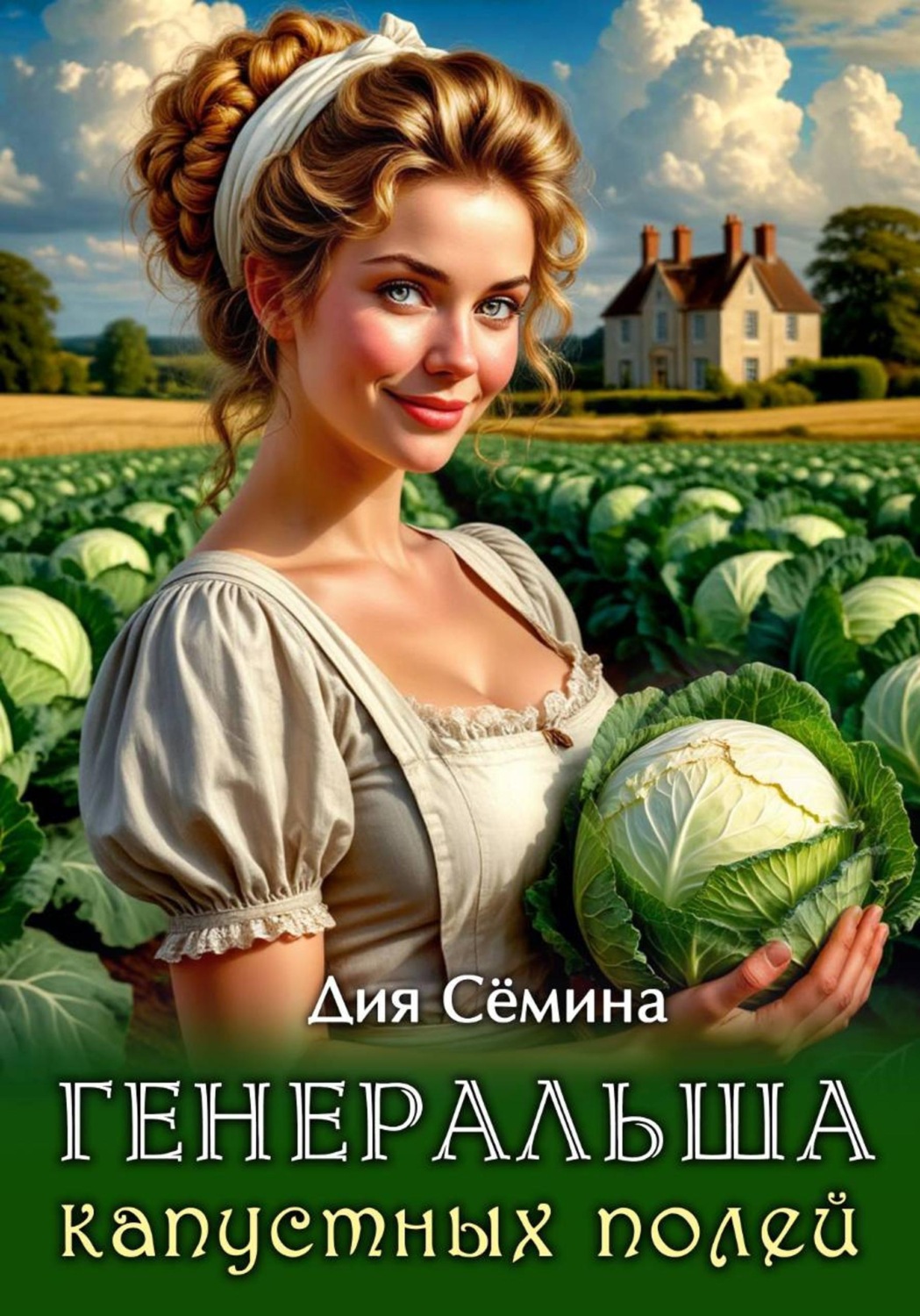 Обложка книги «Генеральша капустных полей»