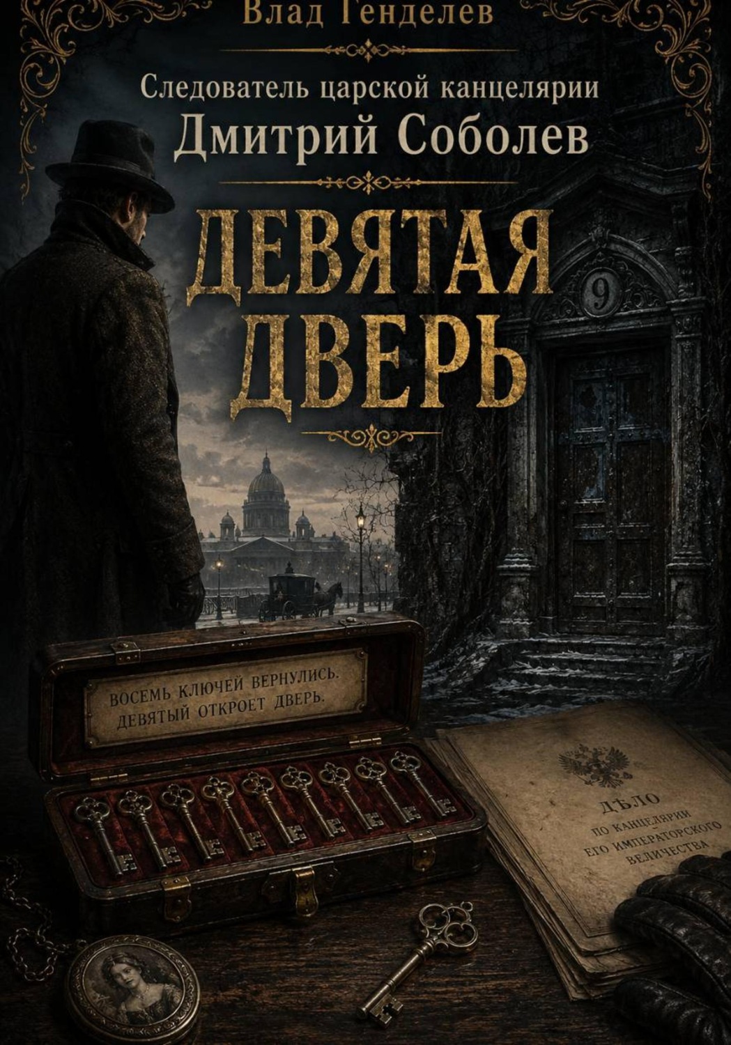 Обложка книги «Следователь царской канцелярии Дмитрий Соболев. Девятая дверь»