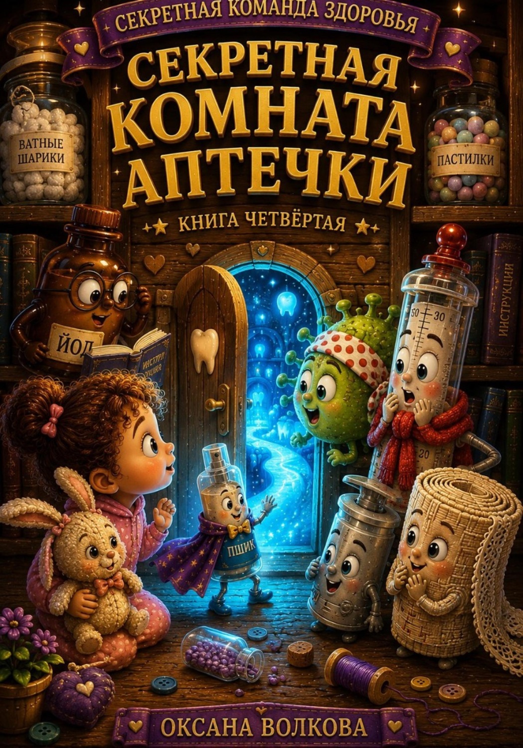 Обложка книги «Секретная комната аптечки»