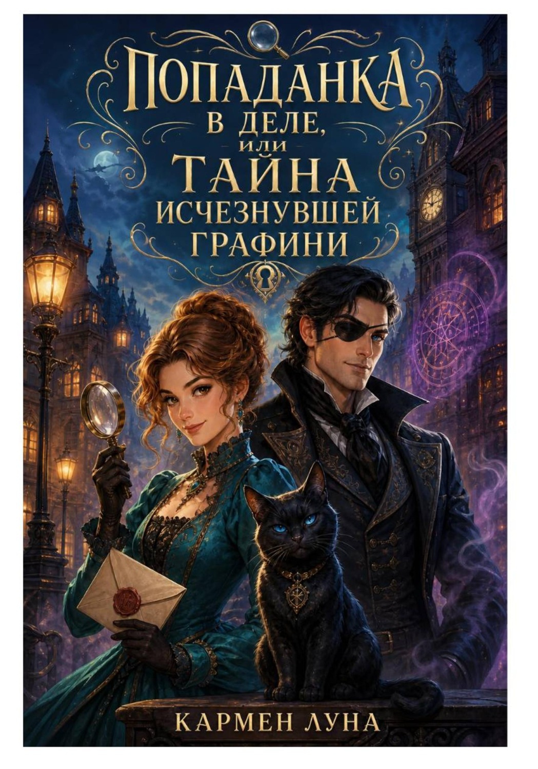 Обложка книги «Попаданка в деле, или тайна исчезнувшей графини»