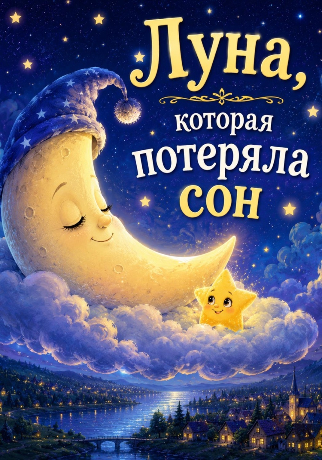 Обложка книги «Луна, которая потеряла сон»