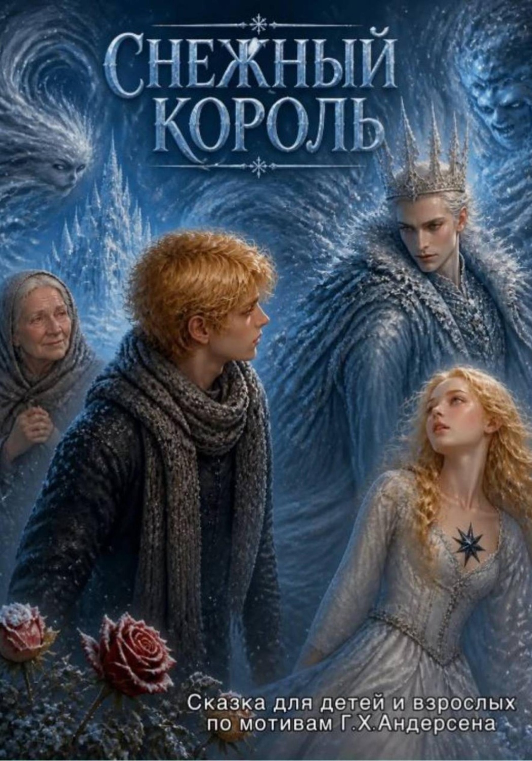 Обложка книги «Снежный Король. По мотивам сказки Г.Х.Андерсена "Снежная королева"»