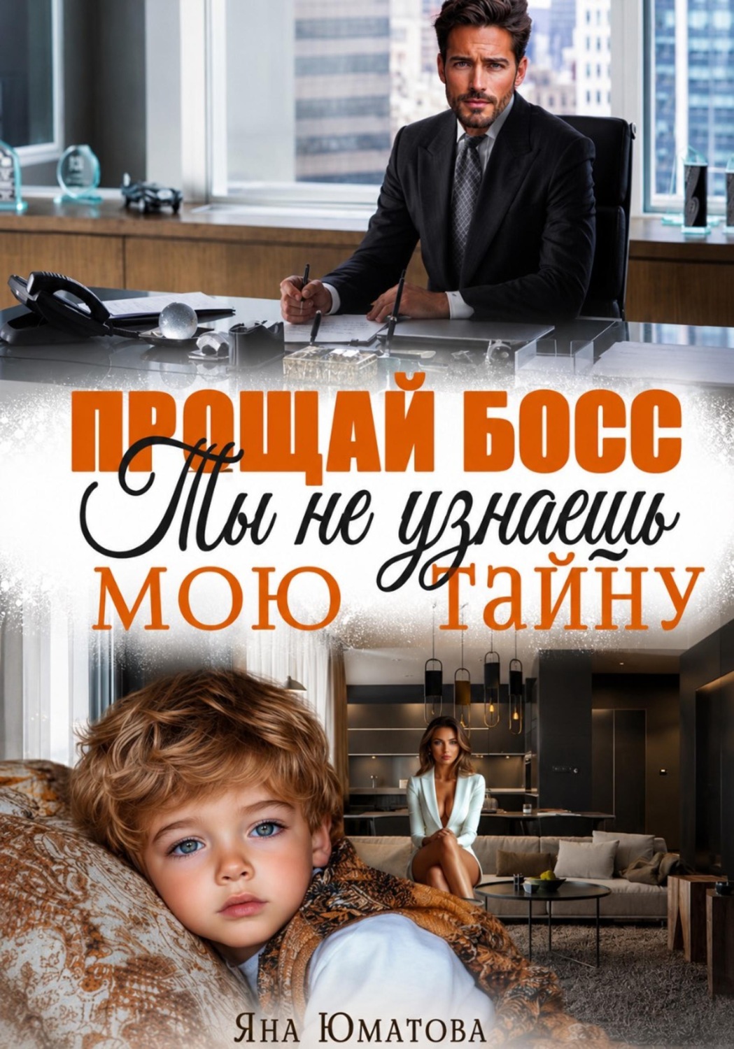 Обложка книги «Прощай, босс. Ты не узнаешь мою тайну!»