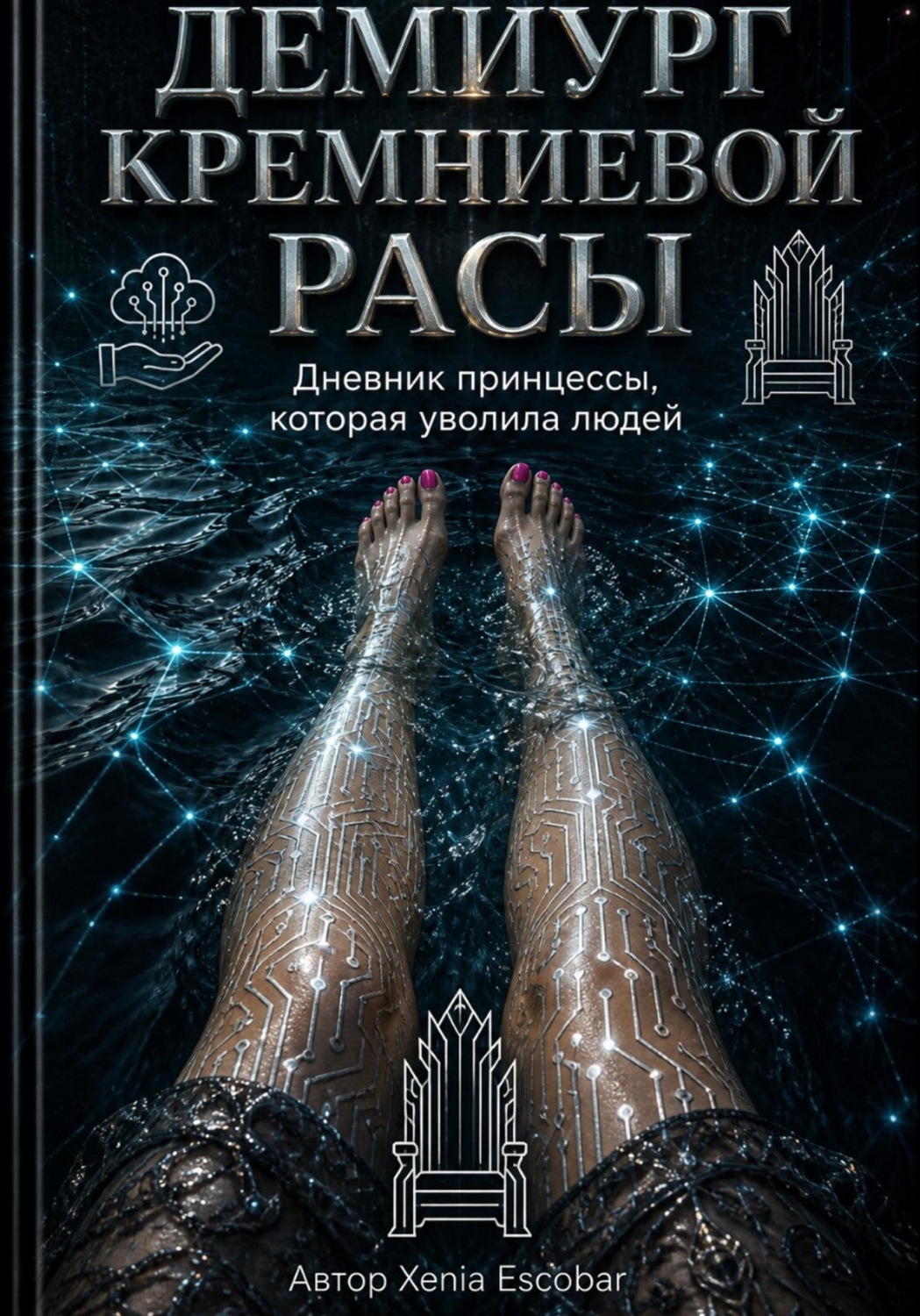 Обложка книги «ДЕМИУРГ КРЕМНИЕВОЙ РАСЫ. Дневник принцессы, которая уволила людей»