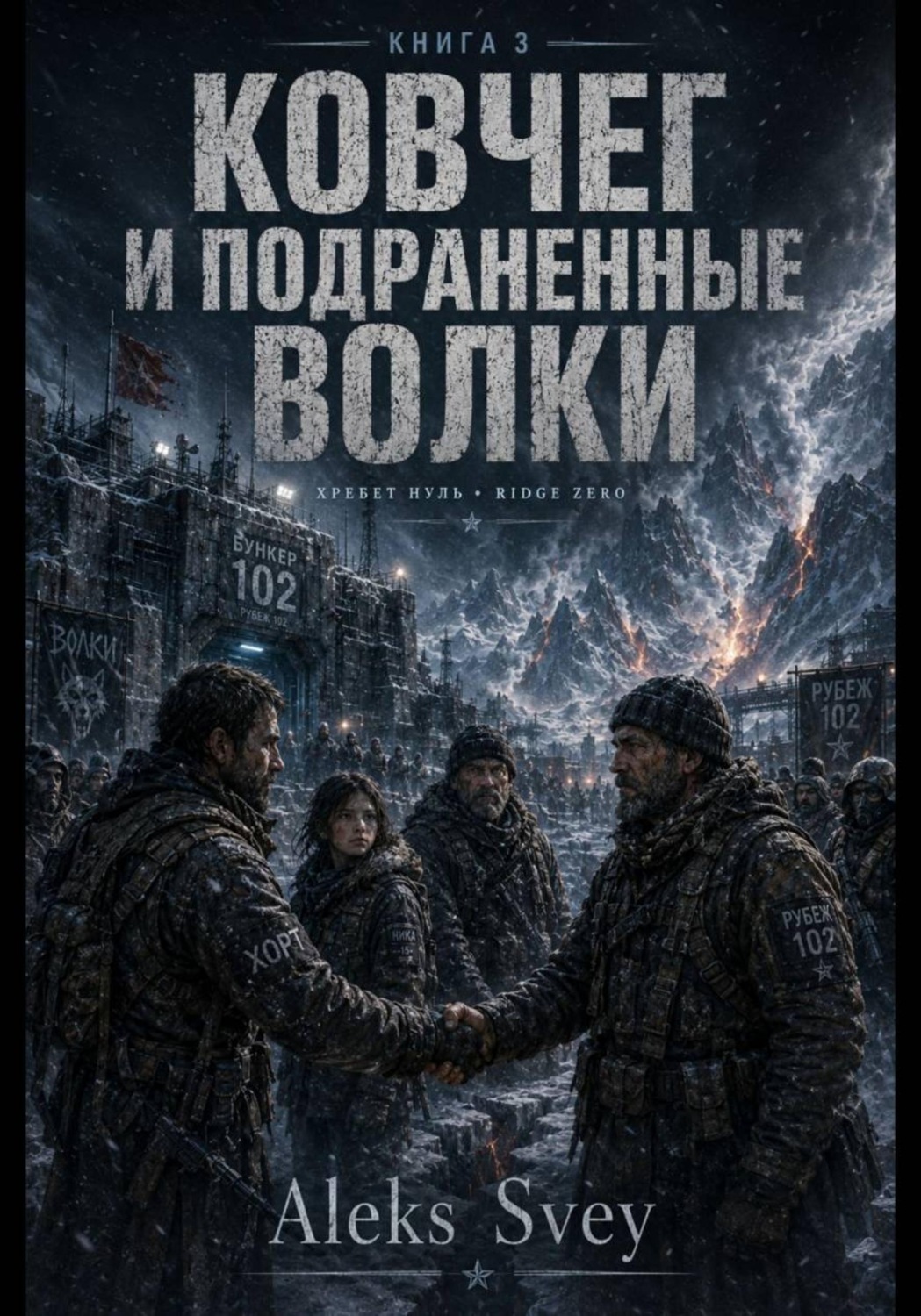Обложка книги «Ковчег и подраненные волки»