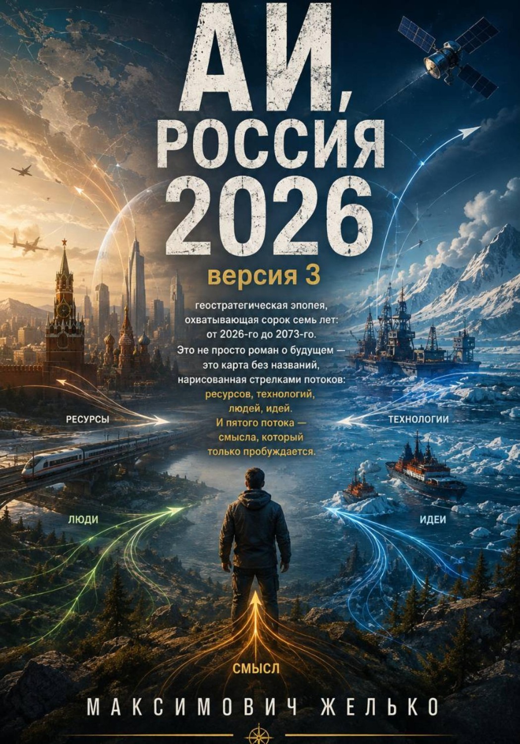 Обложка книги «АИ, Россия 2026+ версия 3»