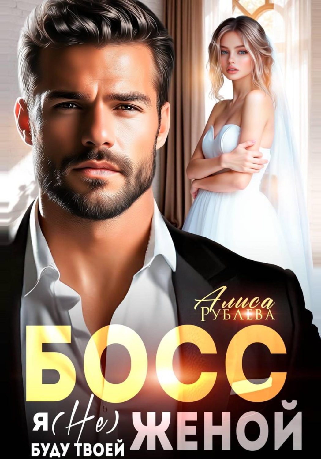 Обложка книги «Босс, я (не) буду твоей женой»