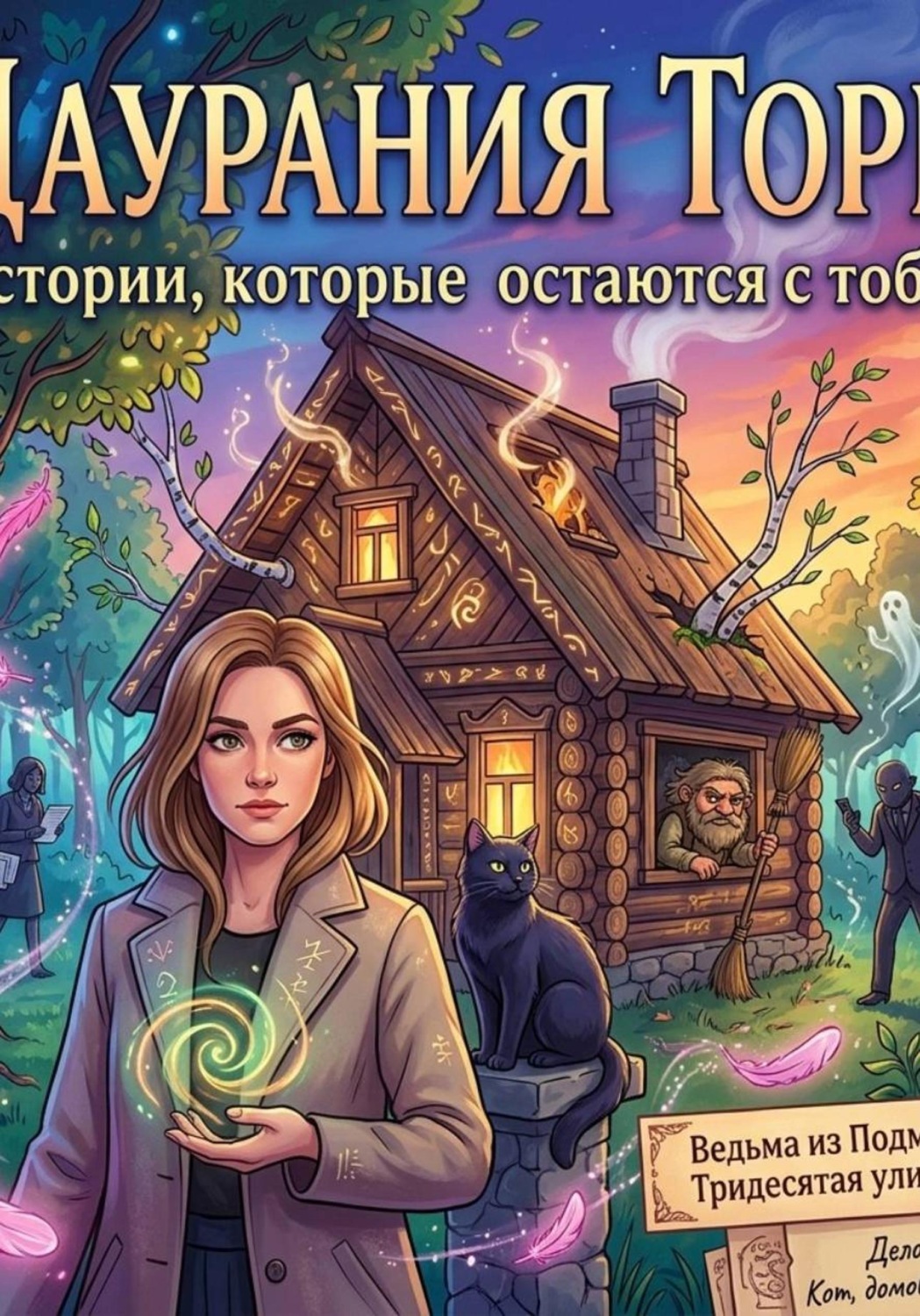 Обложка книги «Ведьма из Подмосковья. Книга 1. Тридесятая улица, дом 1»