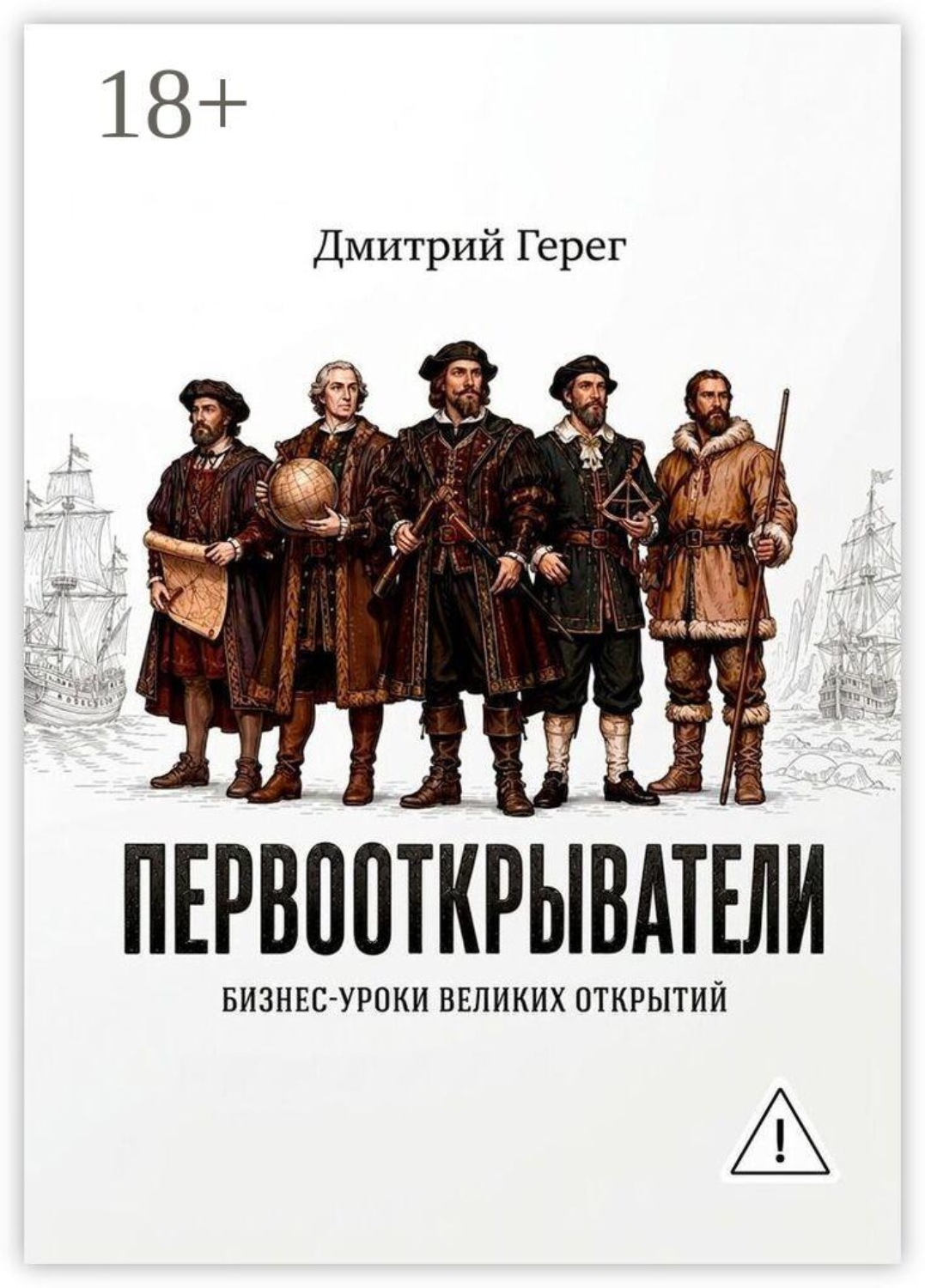 Обложка книги «Первооткрыватели. Бизнес-уроки великих открытий»