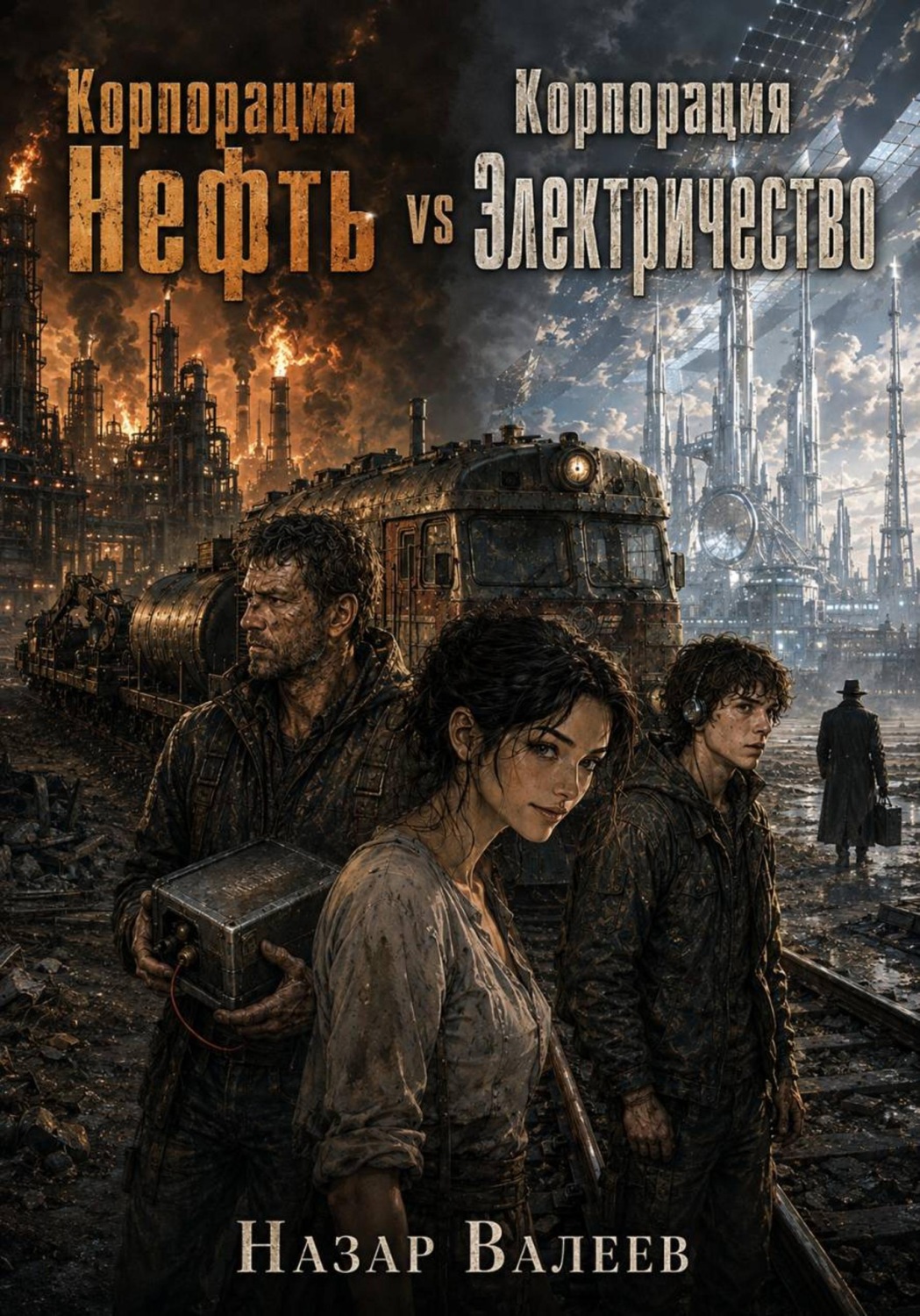 Обложка книги «Корпорация Нефть vs Корпорация Электричество»