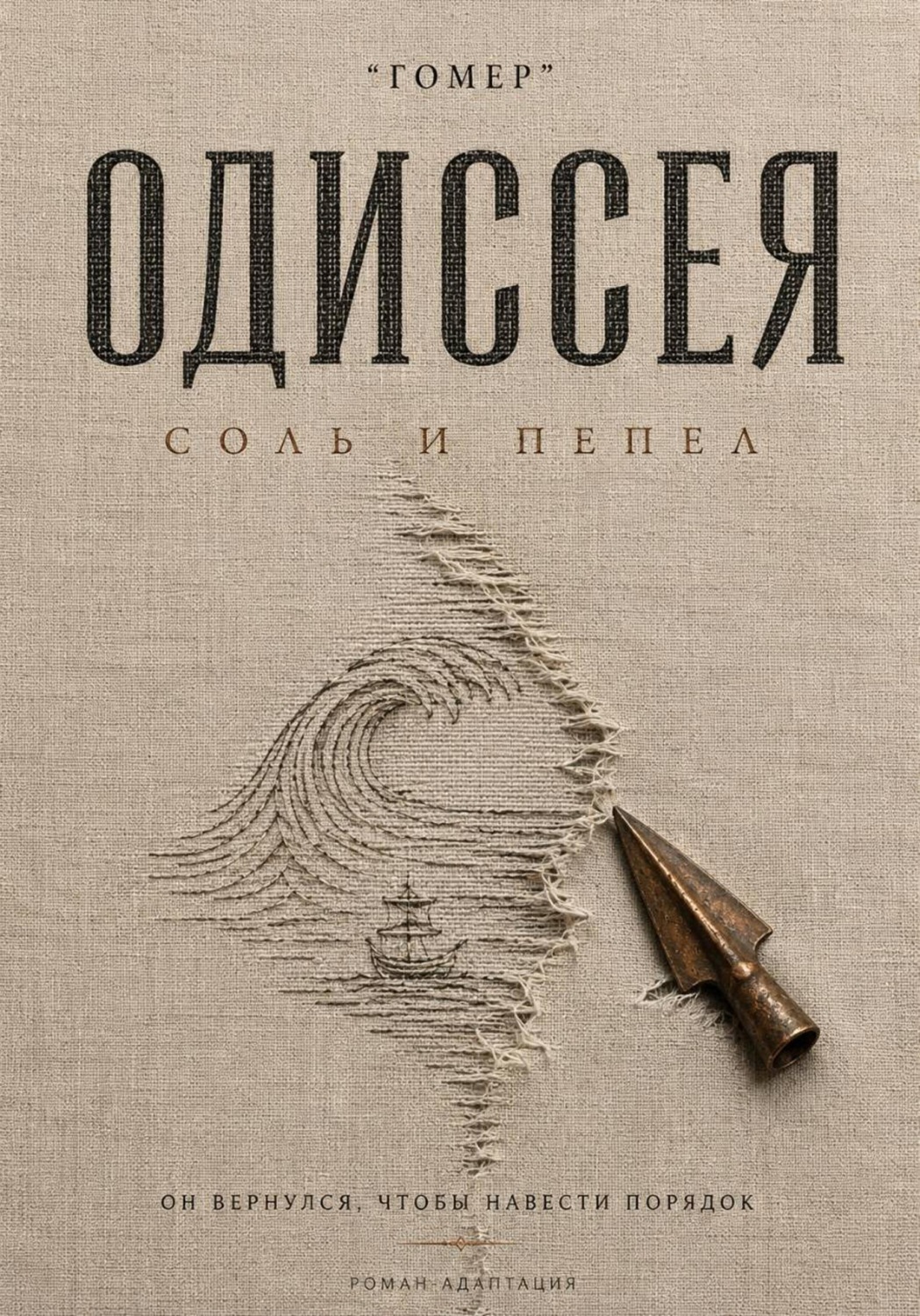 Обложка книги «ОДИССЕЯ. Соль и пепел»
