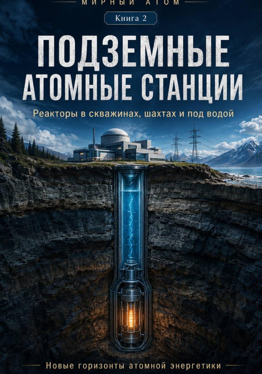 Обложка книги «Мирный атом. Книга 2. Подземные атомные станции»
