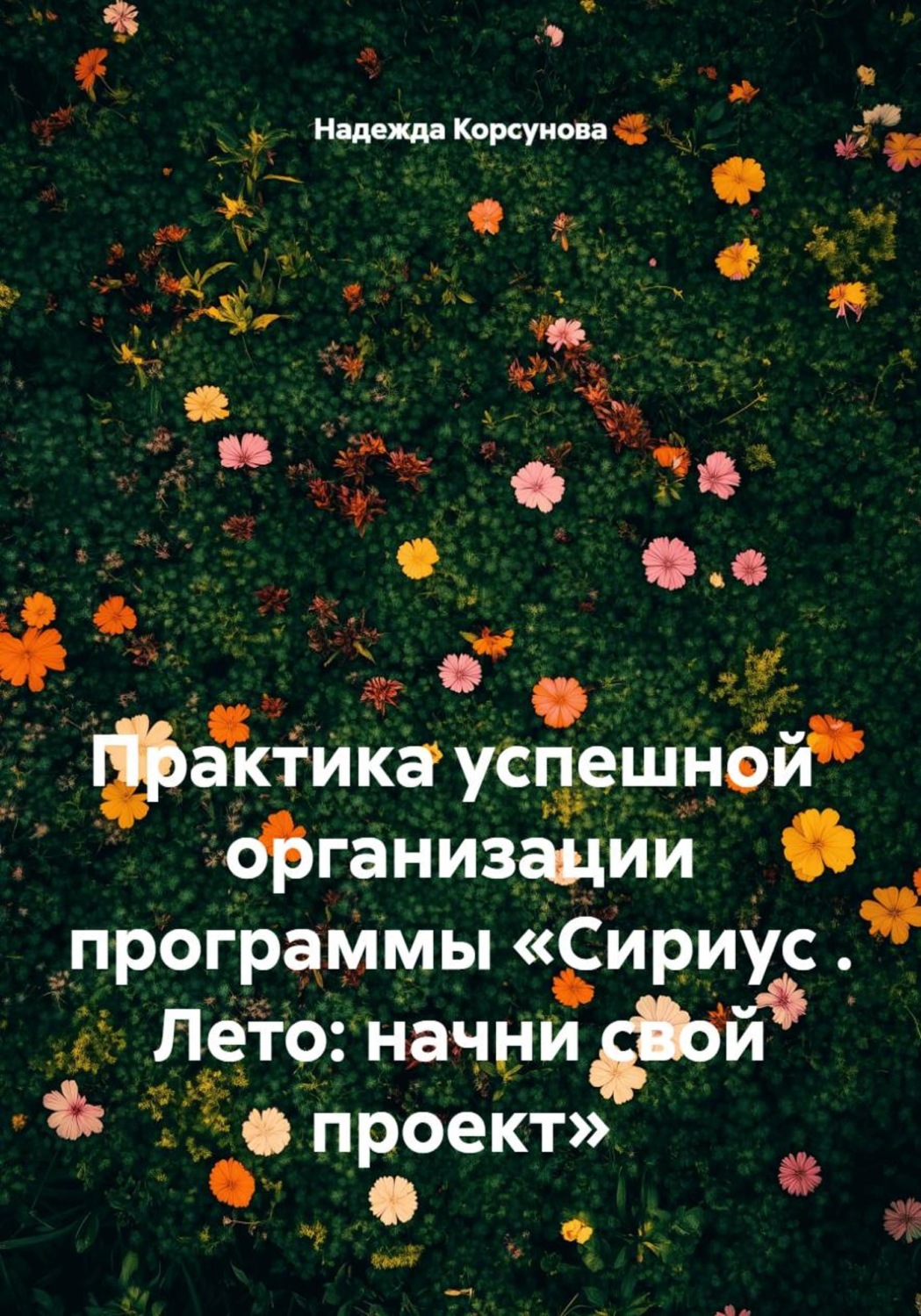 Обложка книги «Практика успешной организации программы «Сириус . Лето: начни свой проект»»