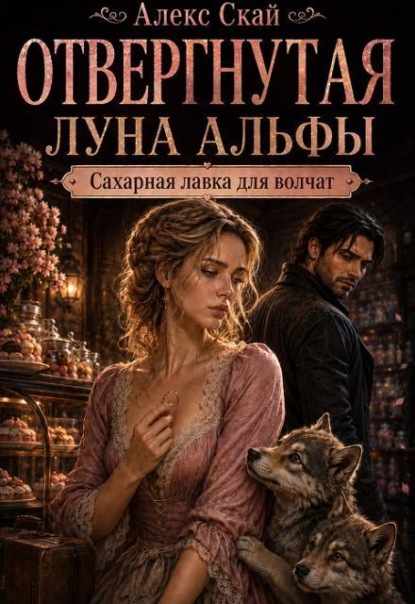 Обложка книги «Отвергнутая Луна Альфы. Сахарная лавка для лишних волчат»
