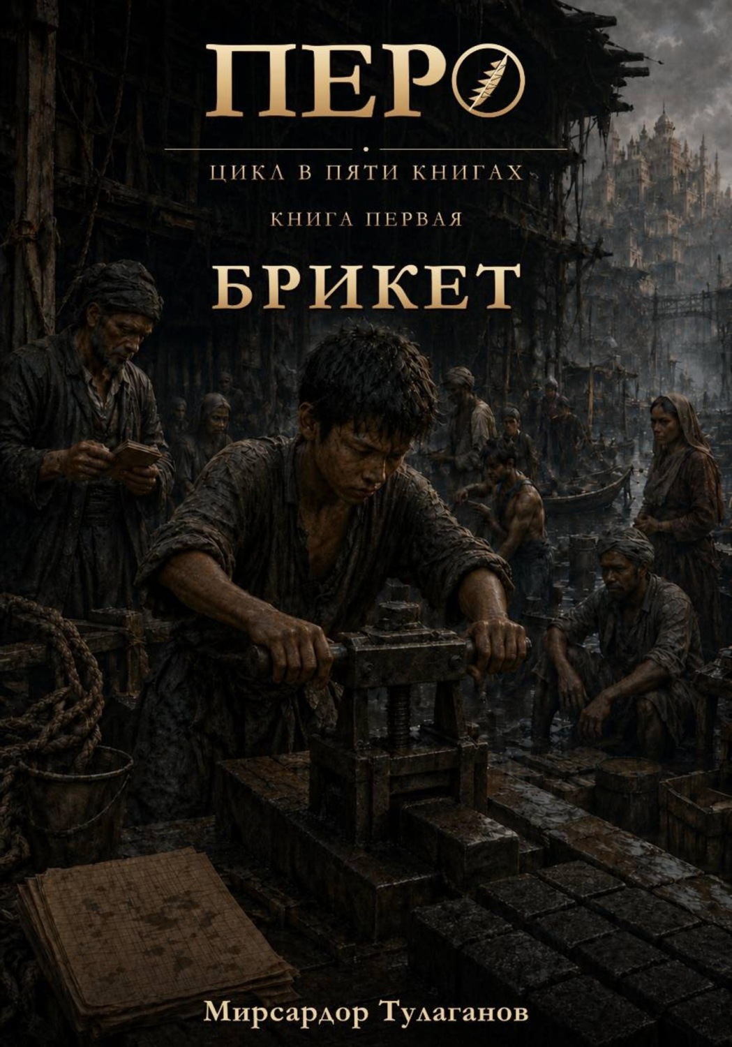 Обложка книги «Перо. Книга 1. Брикет»