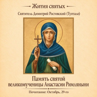 Обложка книги «Память святой великомученицы Анастасии Римляныни»
