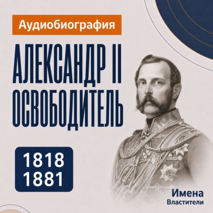 Обложка книги «Александр II Освободитель: аудиобиография»