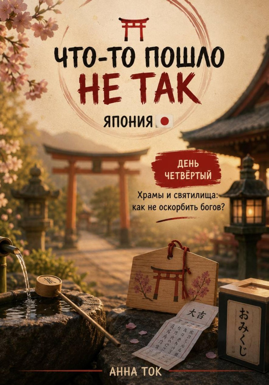 Обложка книги «Что-то пошло не так. Япония. Храмы и святилища. Как не оскорбить богов? Или хотя бы смотрителя»