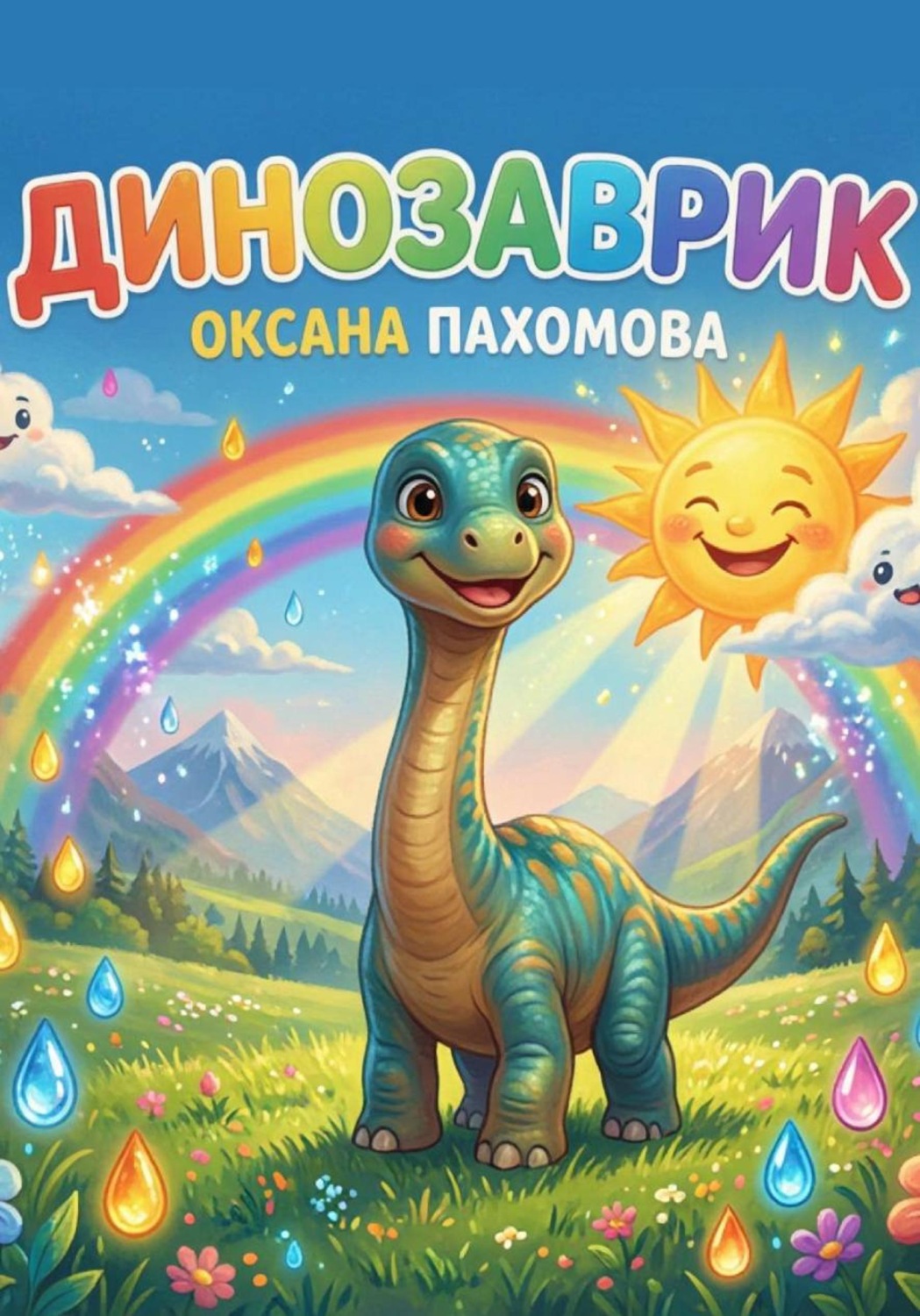 Обложка книги «Динозаврик»