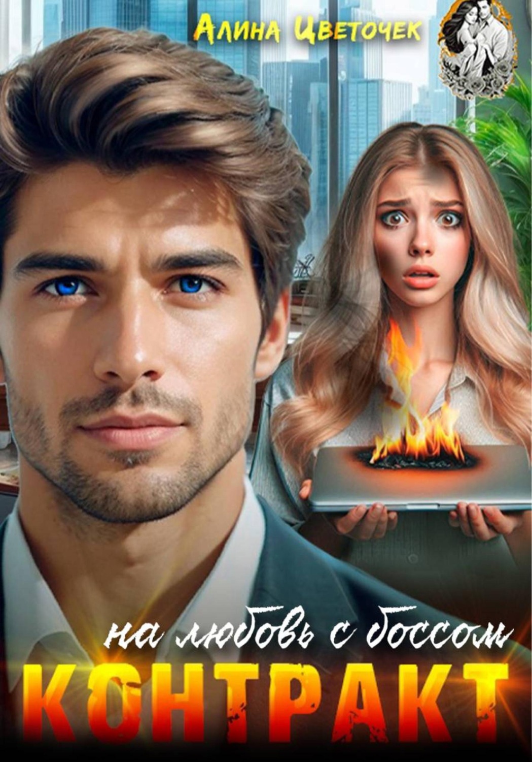 Обложка книги «Контракт на любовь с боссом»