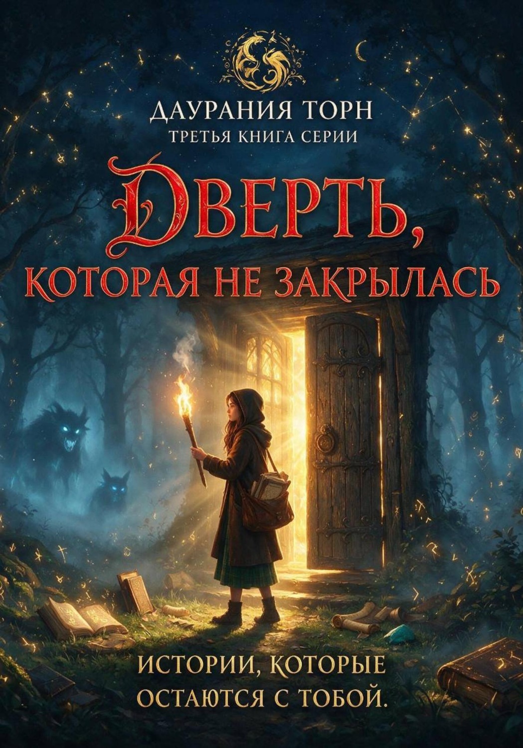 Обложка книги «Ведьма из Подмосковья. «Тридесятая улица, дом 1.» Книга 3: «Дверь, которая не закрылась.»»