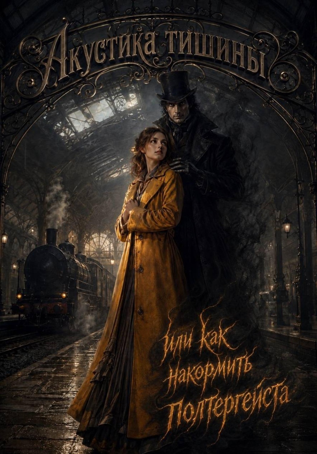 Обложка книги «Акустика тишины, или как накормить полтергейста»
