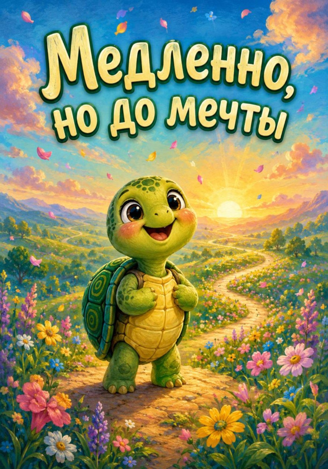 Обложка книги «Медленно, но до мечты»