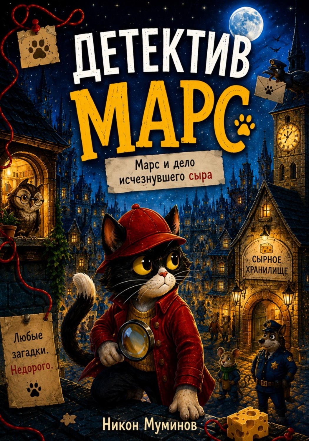 Обложка книги «Детектив Марс. Марс и дело исчезнувшего сыра»
