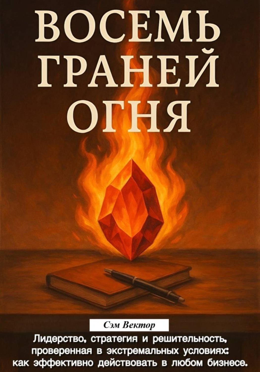 Обложка книги «Восемь граней огня»