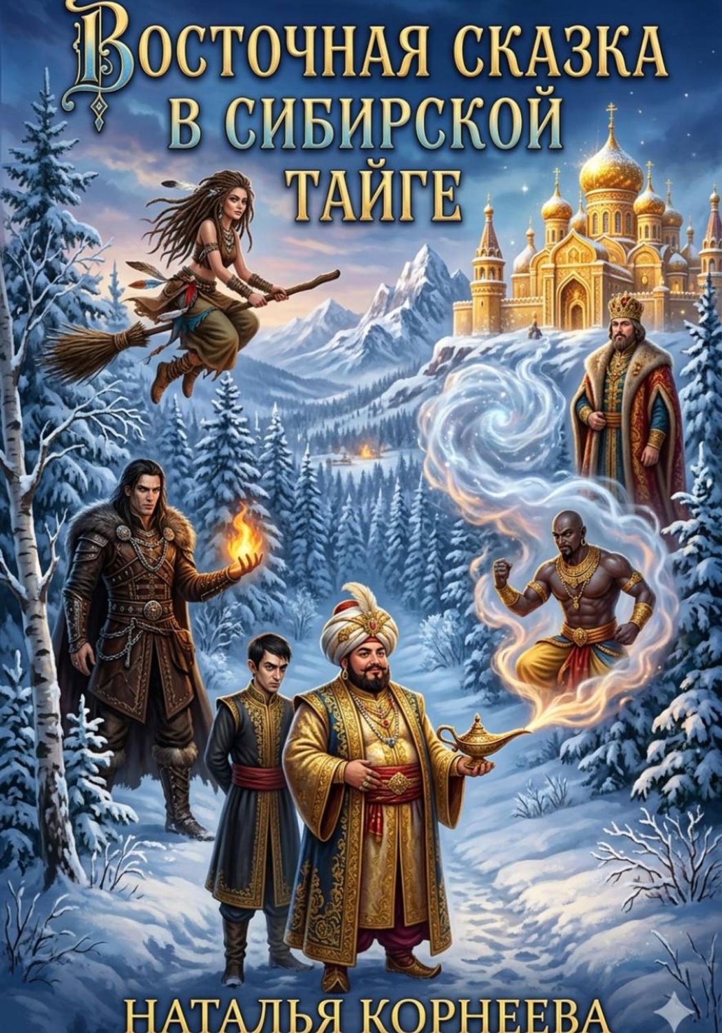Обложка книги «Восточная сказка в сибирской тайге»
