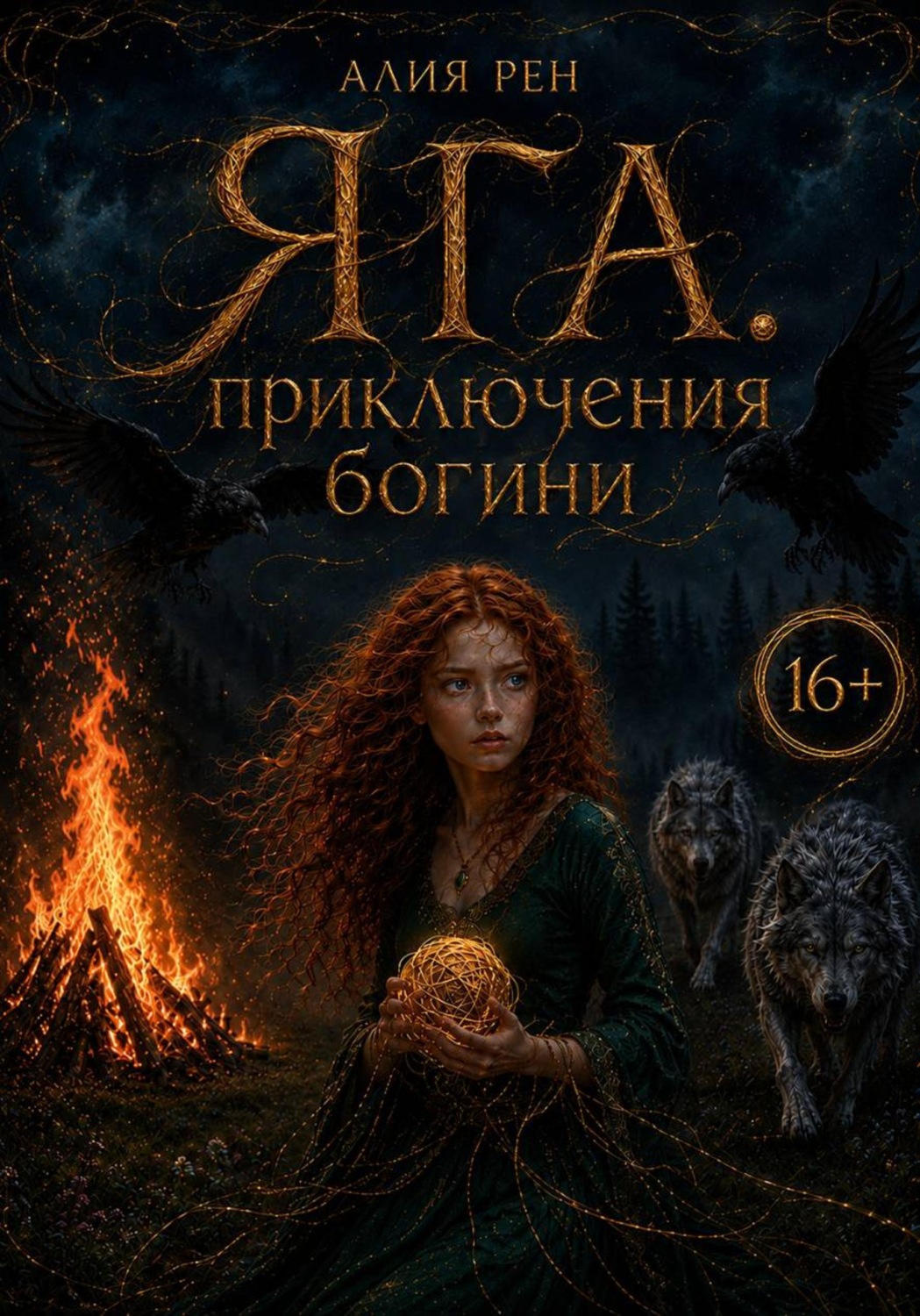 Обложка книги «Яга. Приключения богини»