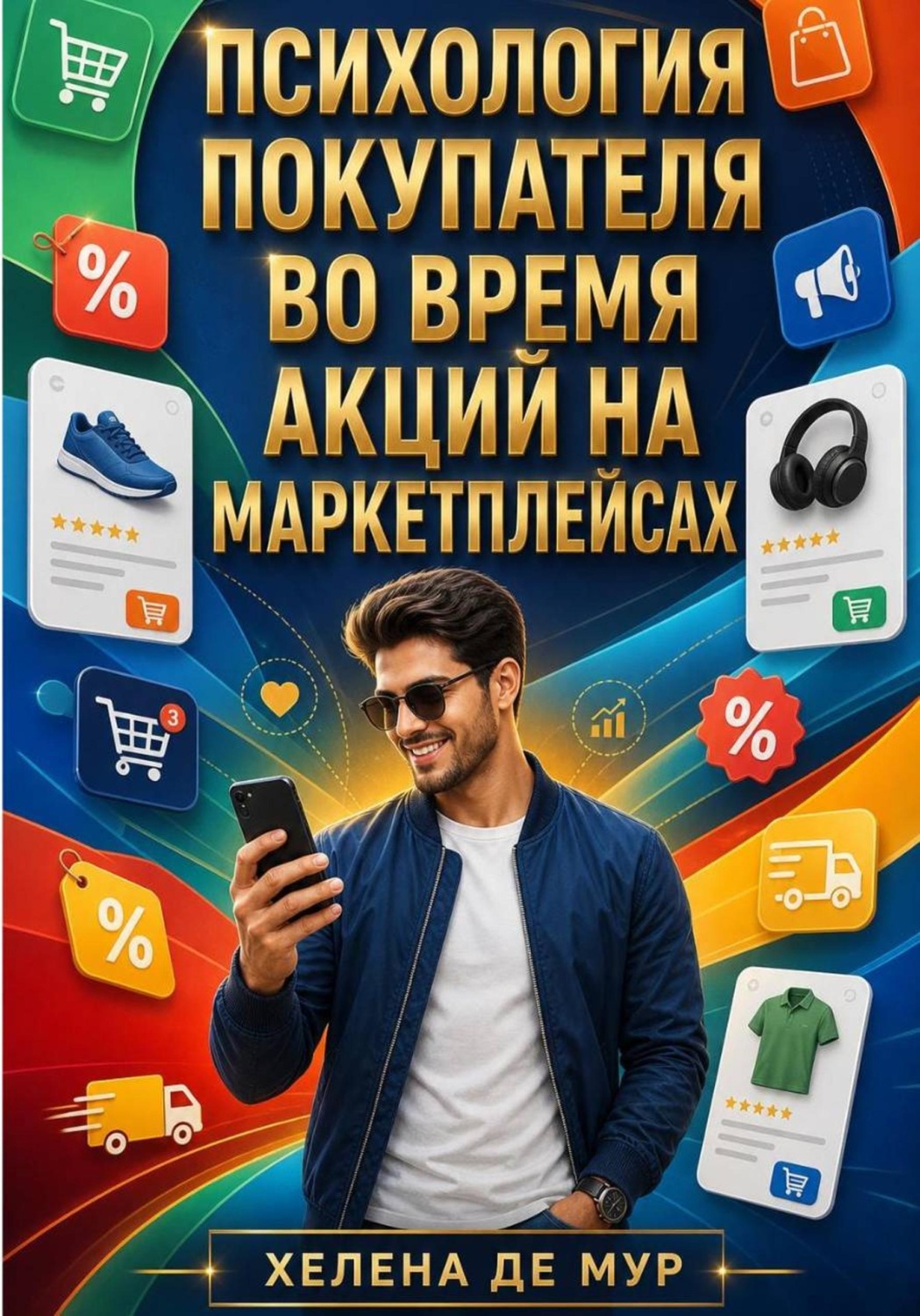 Обложка книги «Психология покупателя во время акций на маркетплейсах»