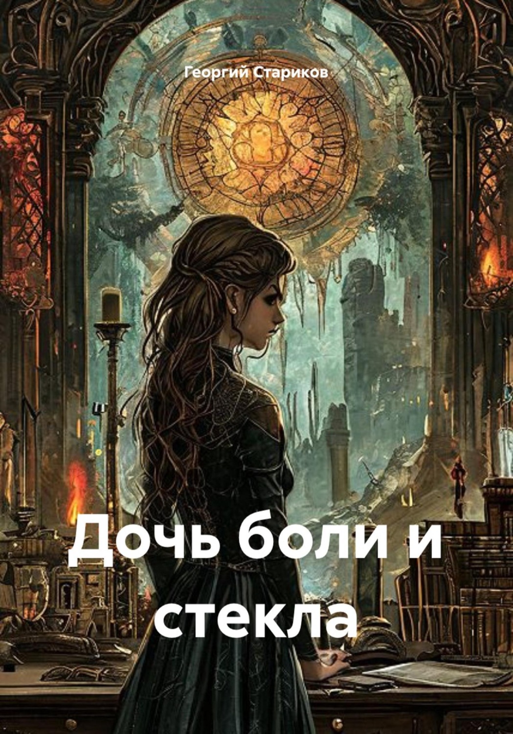 Обложка книги «Дочь боли и стекла»