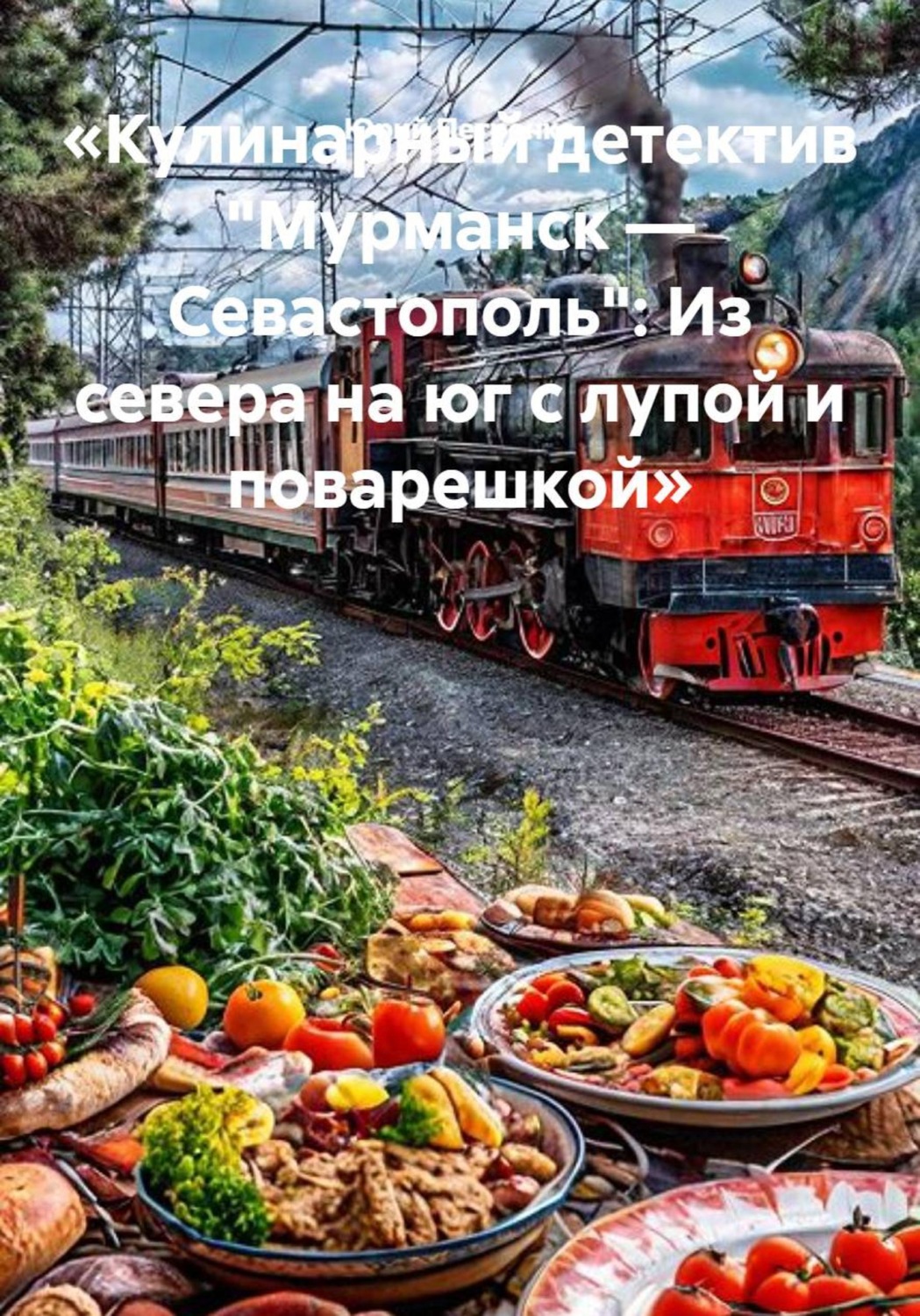 Обложка книги ««Кулинарный детектив "Мурманск — Севастополь": С севера на юг с лупой и поварешкой»»