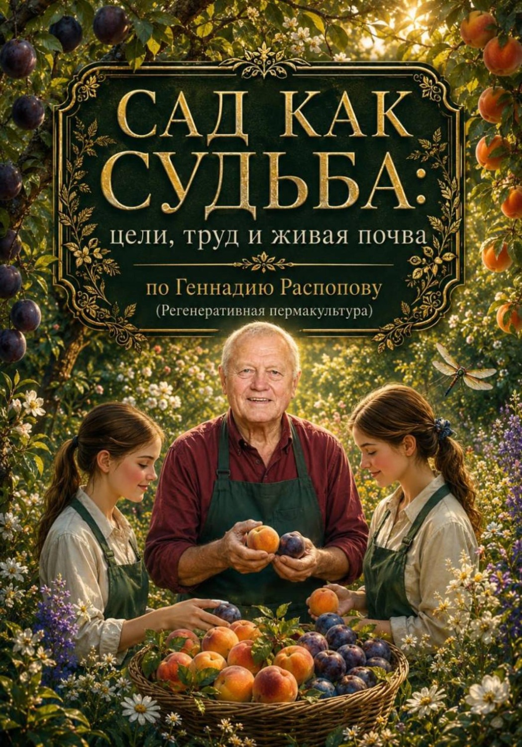 Обложка книги «Сад как судьба: цели, труд и живая почва по Геннадию Распопову (Регенеративная пермакультура)»