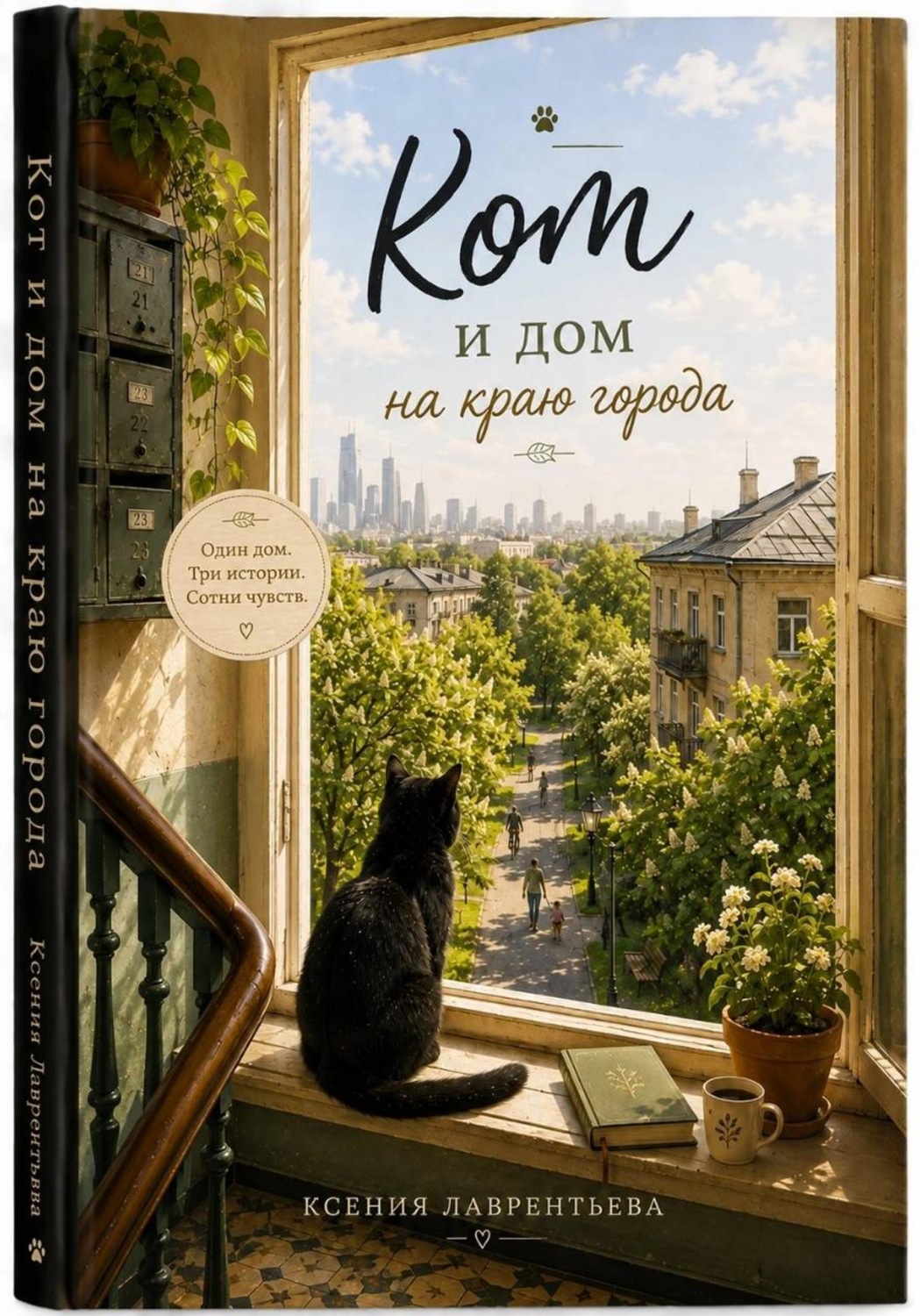 Обложка книги «Кот и дом на краю города»