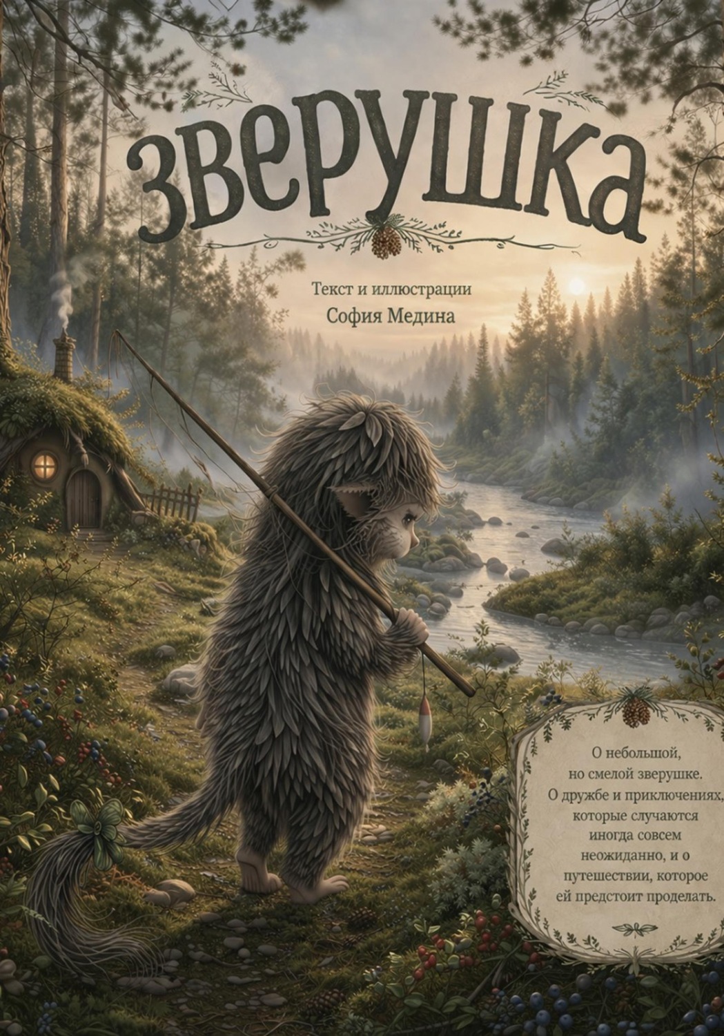 Обложка книги «Зверушка»