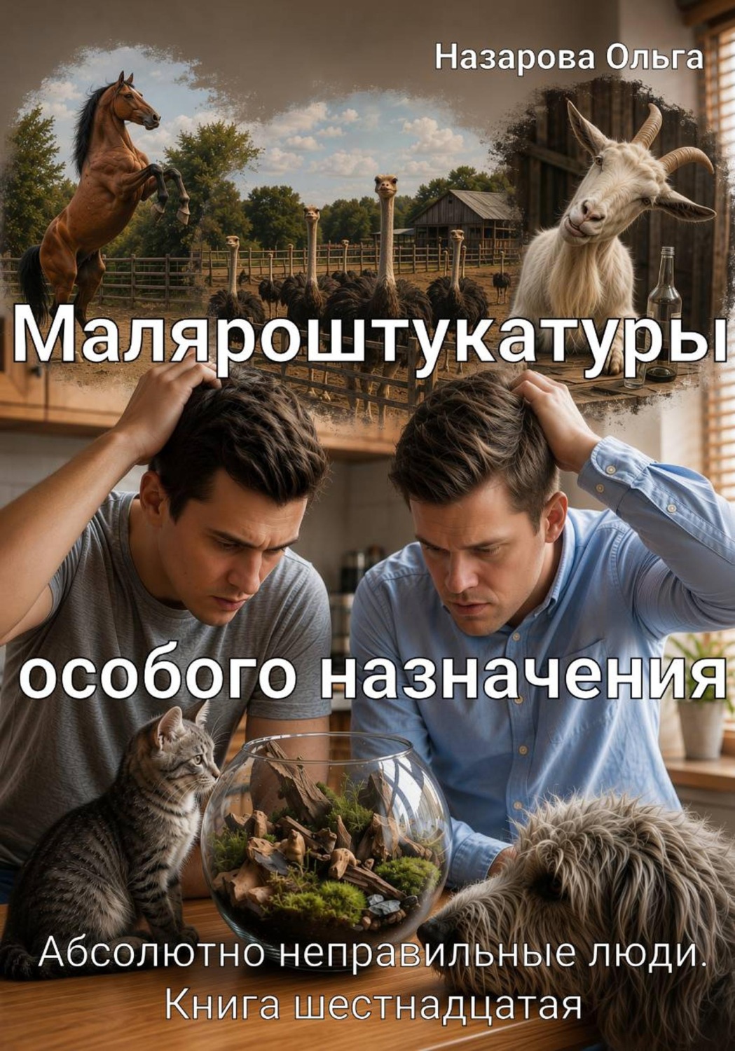 Обложка книги «Маляроштукатуры особого назначения»