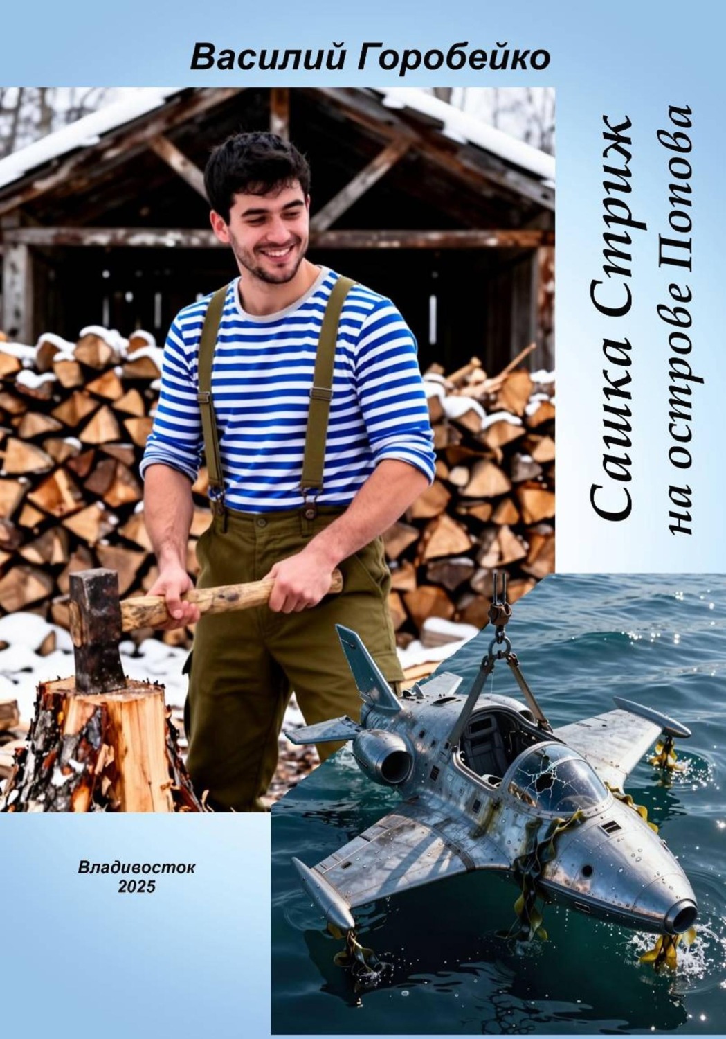 Обложка книги «Сашка стриж на острове Попова»