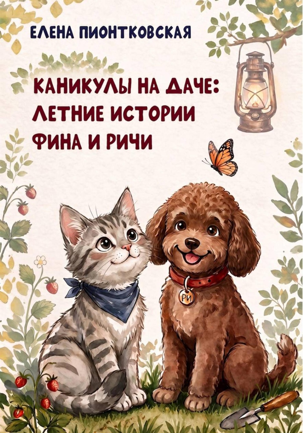 Обложка книги «Каникулы на даче: летние истории Фина и Ричи»