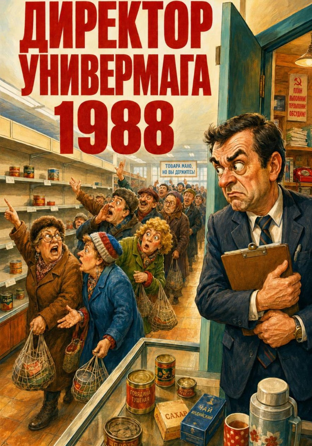 Обложка книги «Директор универмага 1988»