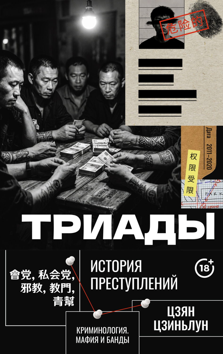 Обложка книги «Триады. История преступлений»
