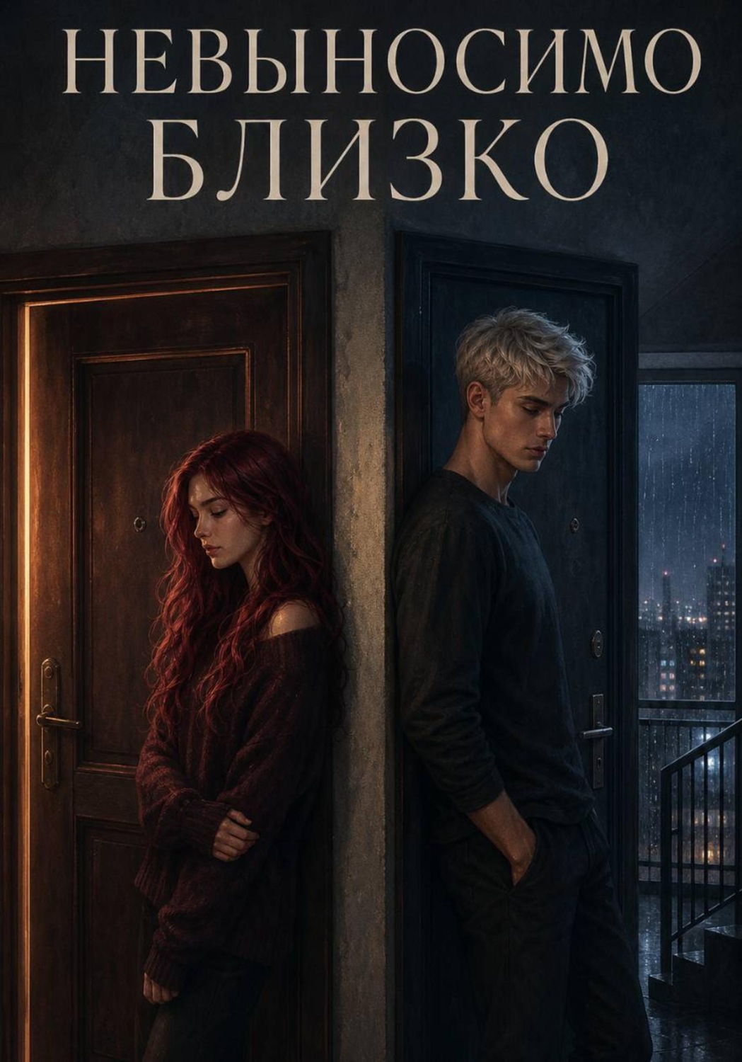 Обложка книги «Невыносимо близко»