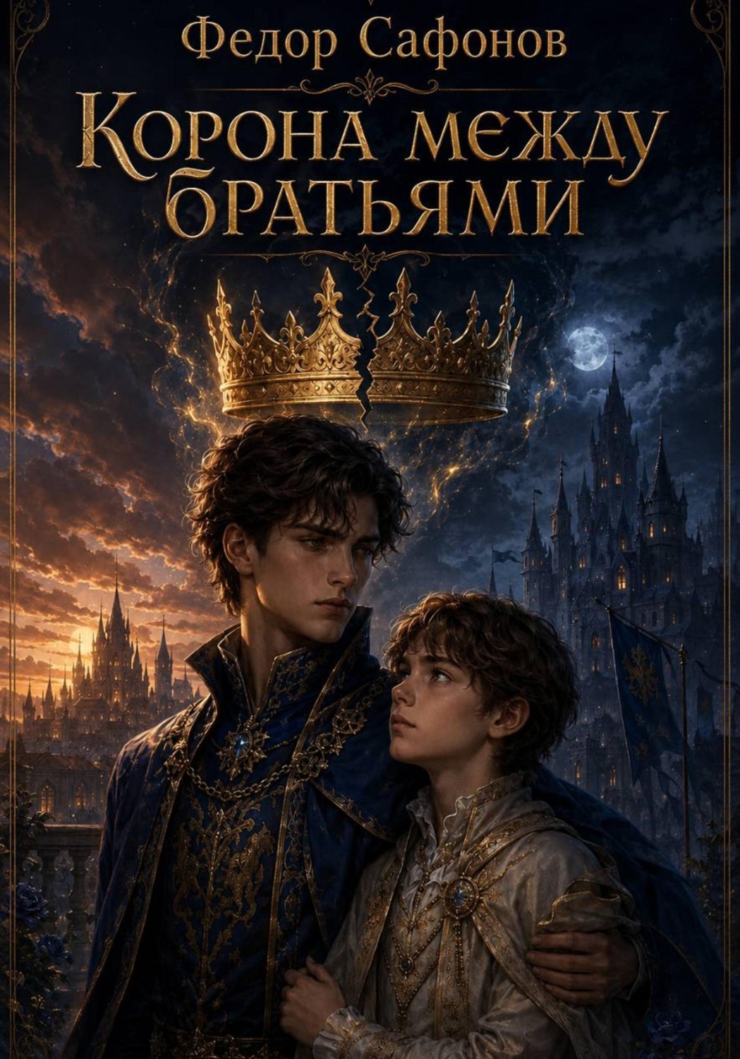 Обложка книги «Корона между братьями»