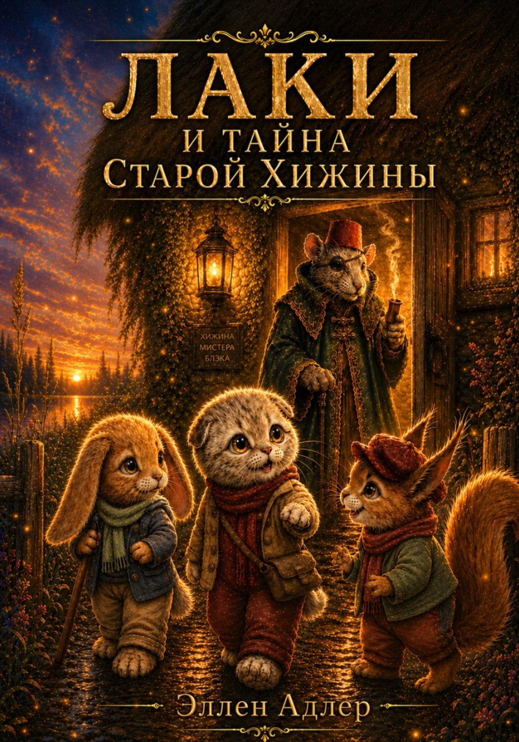 Обложка книги «Лаки и тайна старой хижины»