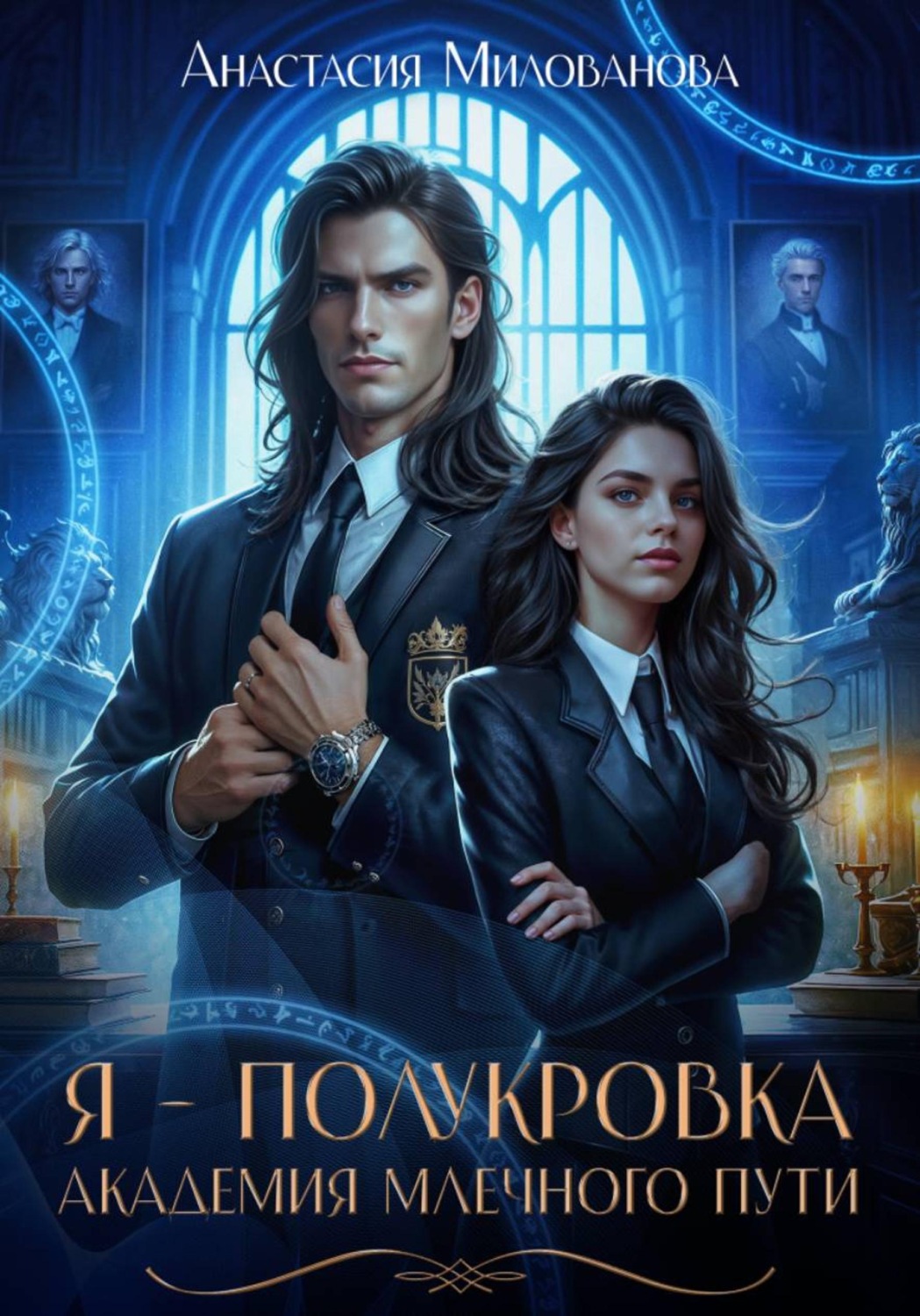 Обложка книги «Я – Полукровка. Академия Млечного пути»